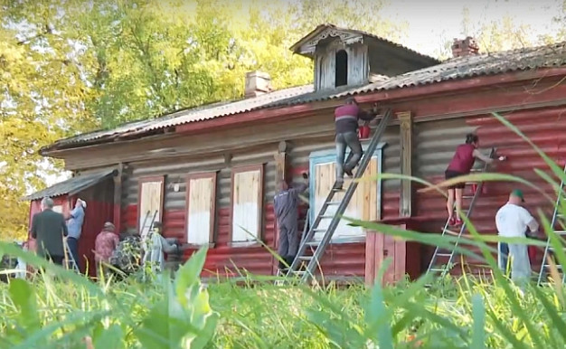 В Гавриловом Посаде покрасят несколько неэстетичных фасадов